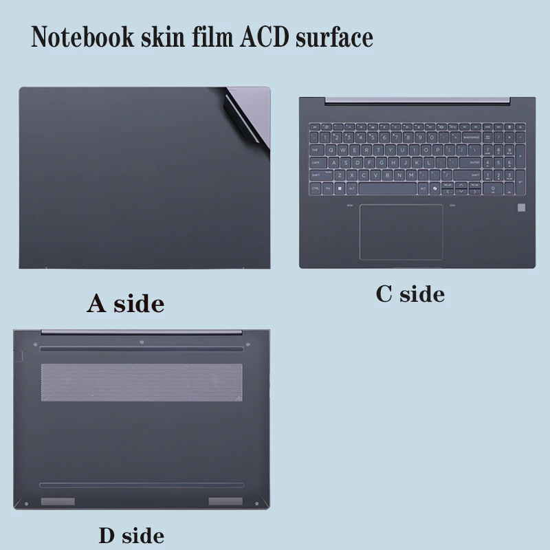 16인치 HP ZBook Firefly 16 G11 G10 G9 노트북 스킨 컴퓨터 본체용 쉽게 자를 수 있는 스티커 화면 보호 필름