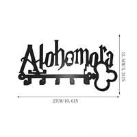 Key Holder Wall Stylish Metal Key Holder Wall: Mounted Adhesive Hanger and Organizer for All Your Essentials Wall Hooks 2