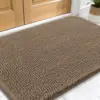 Hapihappy New Door Mat Indoor Chenille Mat Rugs Quick Dry Chenille Entryway Carpet Machine Washable Indoor Outdoor Mat 41X61 1