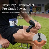 Q2 Mini Massage Gun, Pocket-Sized Deep Tissue Massager Gun, Portable Percussion Muscle Massager Gun 4