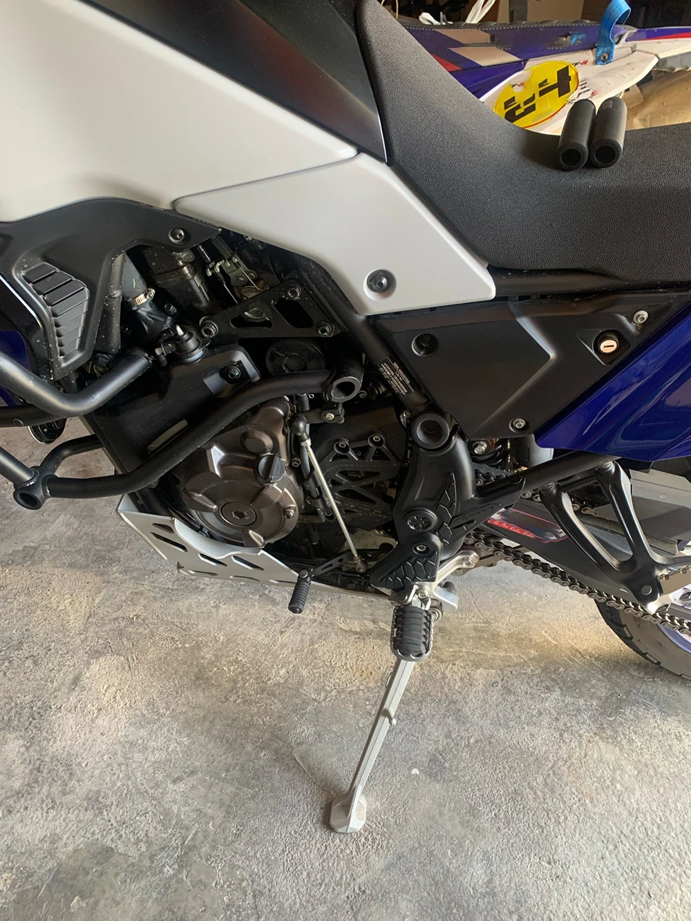 TENERE 700 Zubehör Rahmen Stoßstange Abdeckung Für Yamaha Tenere 700 T700 T7 2019 - 2025 2022 2023 Stoßstange Rahmen schutz Schutz – Detail 3