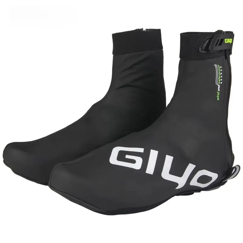 Waterproof Cycling Overshoes Bicycle Shoes Covers Bike Reflective Windproof MTB Road Winter Fleece Warm Bike Lock Protector 5