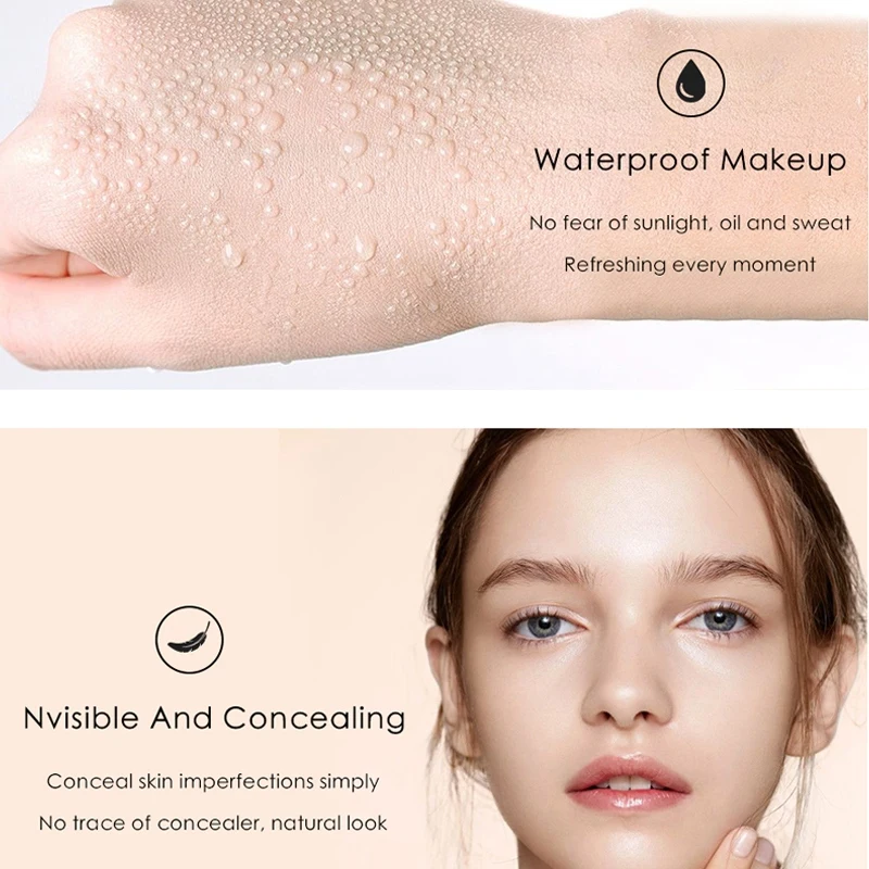 1Pc TLM Foundation Magic Color Changing Foundation Liquid Soft Matte Longlasting Hydrating Makeup Base Maquiagem 30ML Wholesale 3
