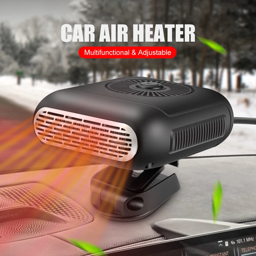 Car Heater 12V/24V Heating and Cooling Fan 360 Degree Adjustable