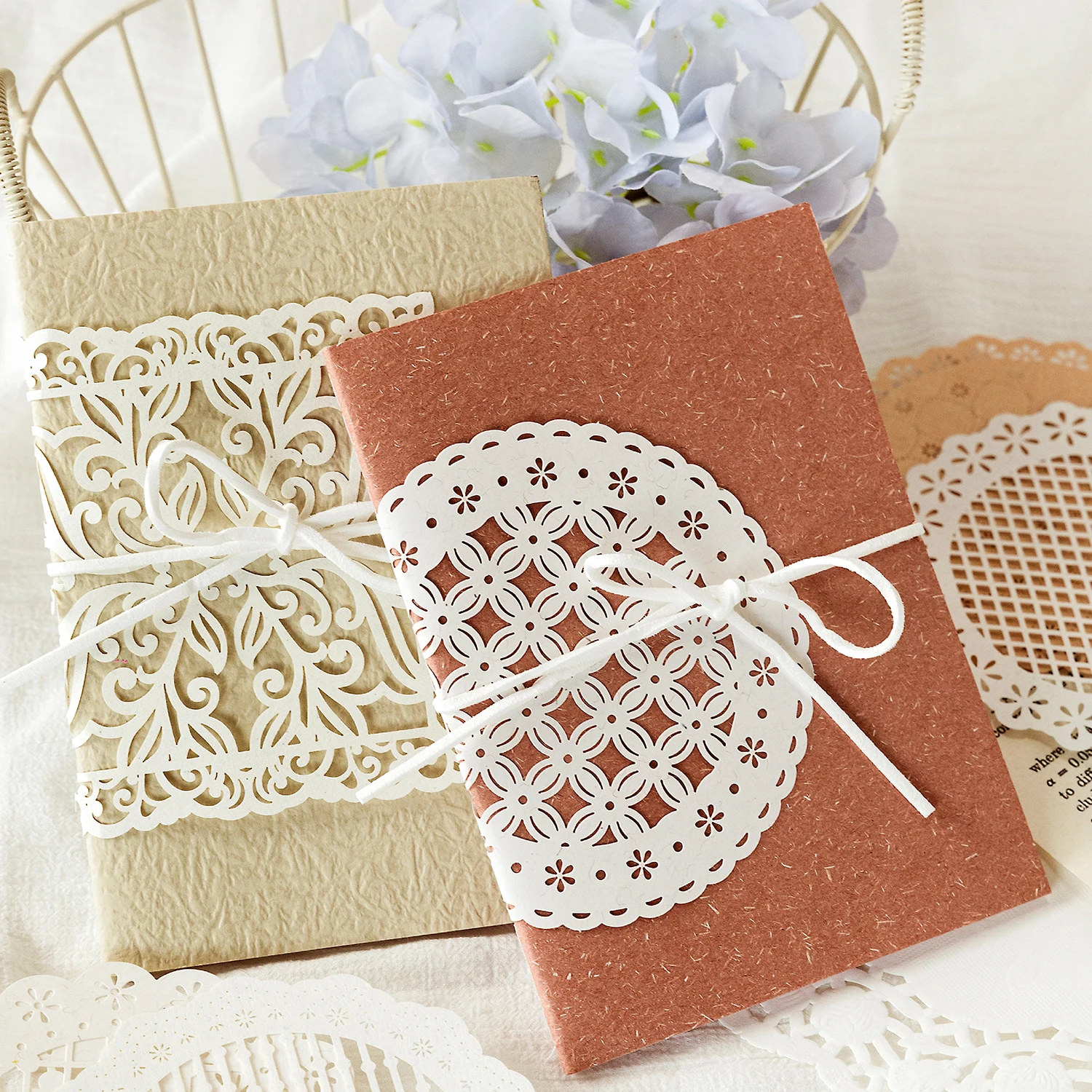 Hollow Lace Scrapbook Paper 5