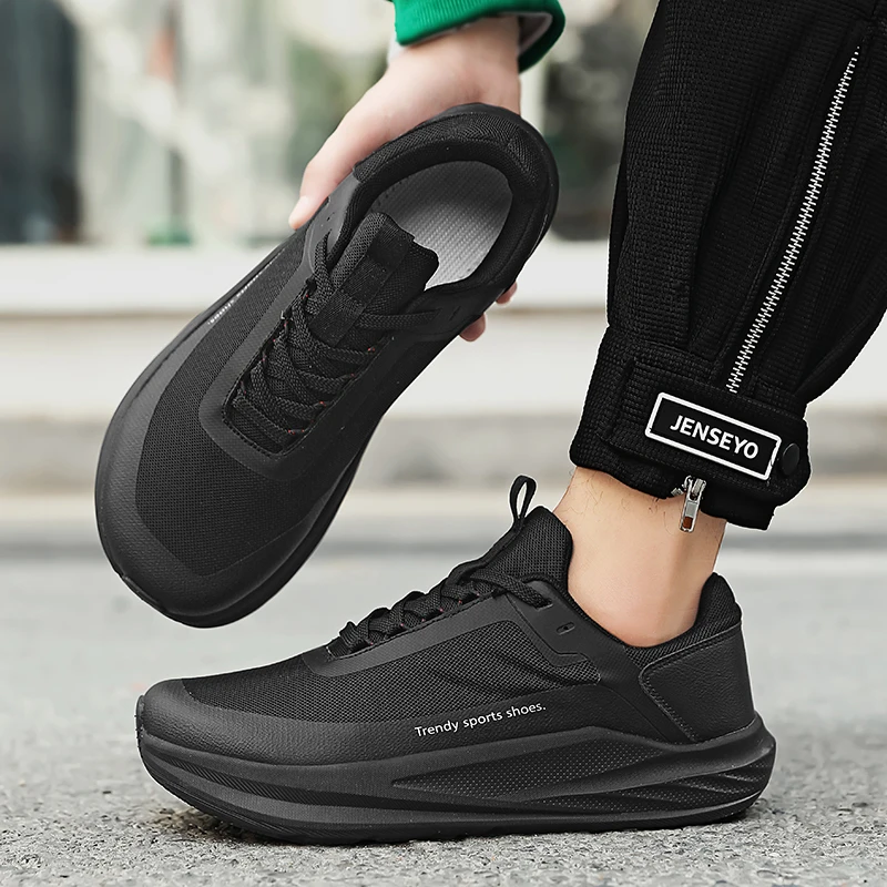 2026 Spring Men'S Fashionable And Comfortable Casual Shoes Lightweight Shock Absorbent Breathable Outdoor Sports Running Shoes 4