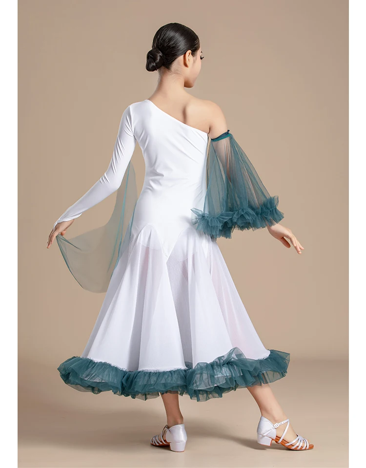 aquatic dresses Off the Shoulder Aqua Open Back Sheath Long Dress – PollyBoutique