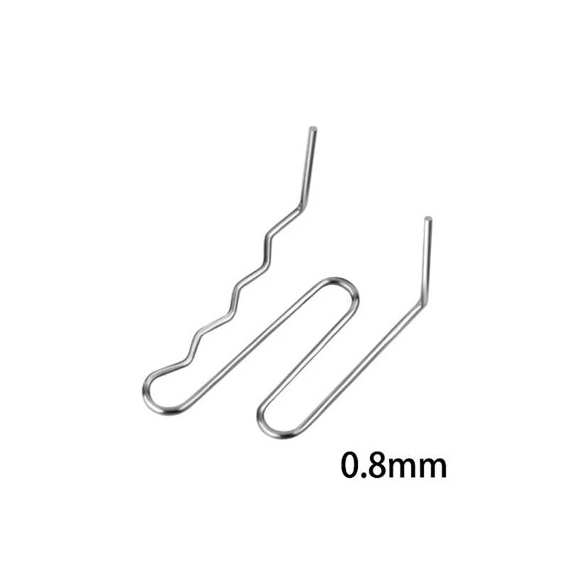 A44Z-600Pcs 자동차 플라스틱 수리 용접 네일 프리 컷 웨이브 스테이플러 범퍼 수리 핫 스테이플러 플라스틱 용접기