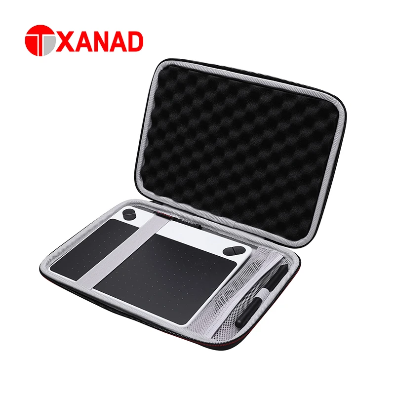 Xanad-estojo Rígido para Desenho Gráfico Tablet Transporte de Proteção Bolsa de Armazenamento para Wacom Ctl490dw-s Ctl-490db-s Ctl4100