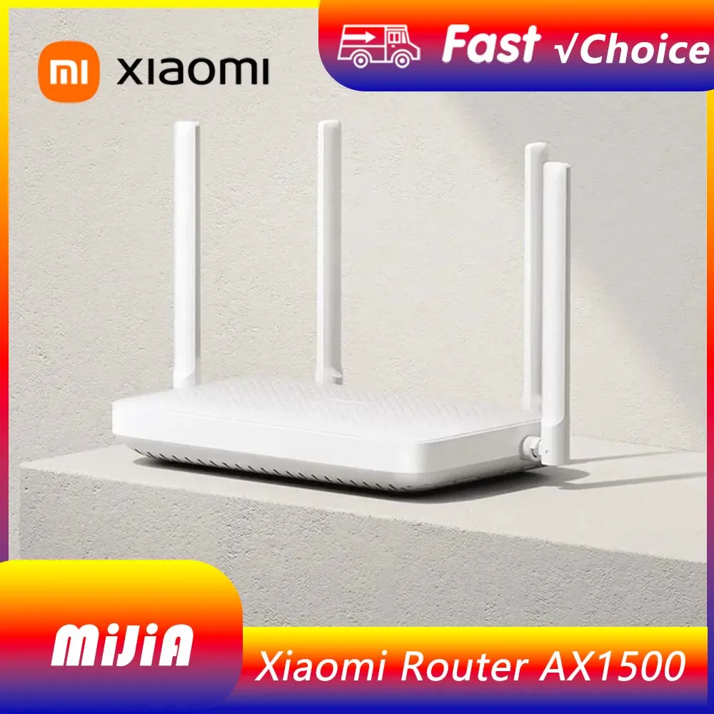 Xiaomi mijia Mi router AX1500 2.4G/5GHz WiFi6 1501Mbps Support IPTV ...