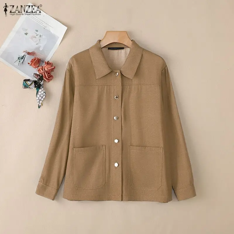 ZANZEA Jacket Material Detail