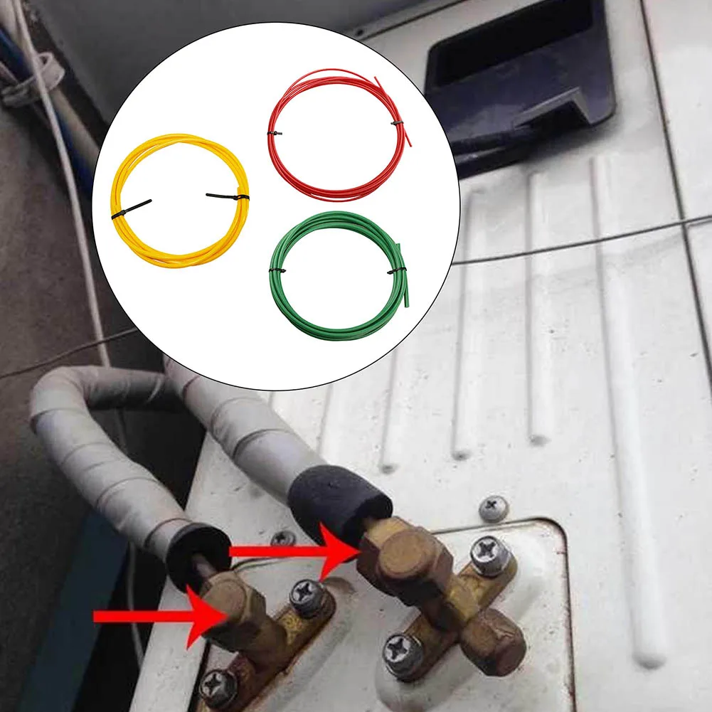 Built-in Copper Tube Bending Strip Air Conditioning Pipe Bender Kit PE Plastic Strip Protector Tube Bending Strip