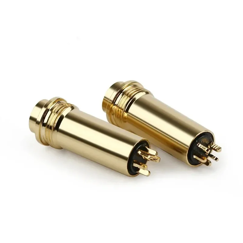 Audio Jacks 4.4mm Plug Headphone Jack Female Connector 5 Pole Balance Interface For Soldering Earphone Wire Consumer Electronics 4