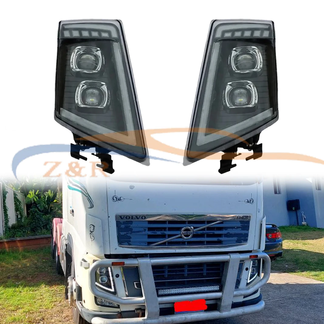 PairtruckledheadLightforvolvoFH13FH16FM500FH500truckled