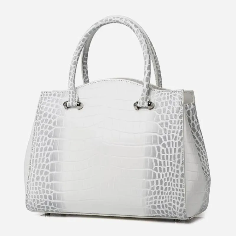 Borsa Da Donna Borsa Di Design Di Lusso Borsa Da Donna In Vera Pelle Di Coccodrillo Borsa Da Donna In Vera Pelle Per Donna
