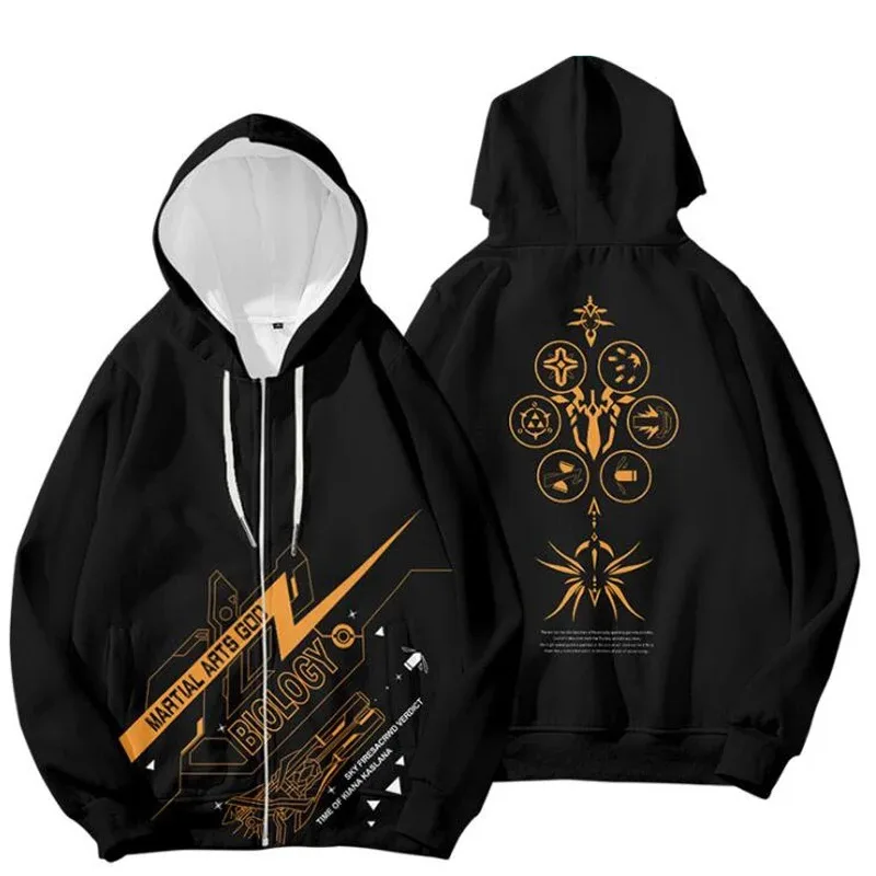 Anime Honkai Impact 3rd Cosplay Costume Kiana Kaslana Theresa Yae Sakura Seele Fu Hua Raiden Mei 3D Hoodie Zip Hooded Sweatshirt