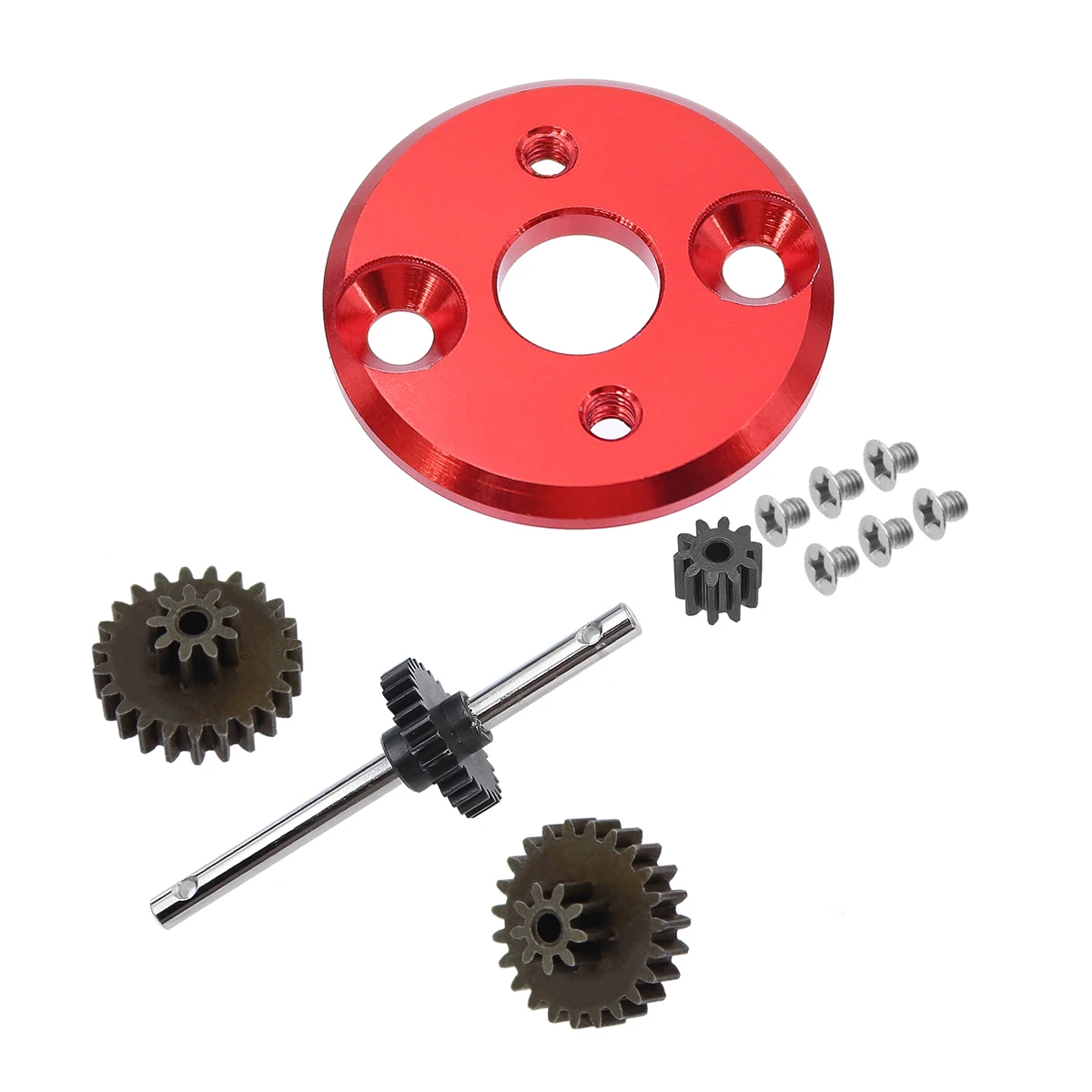 トランスミッション ハイギア MN78 MN82 LC79 CNC メタルトランスミッション 370 モーターギア