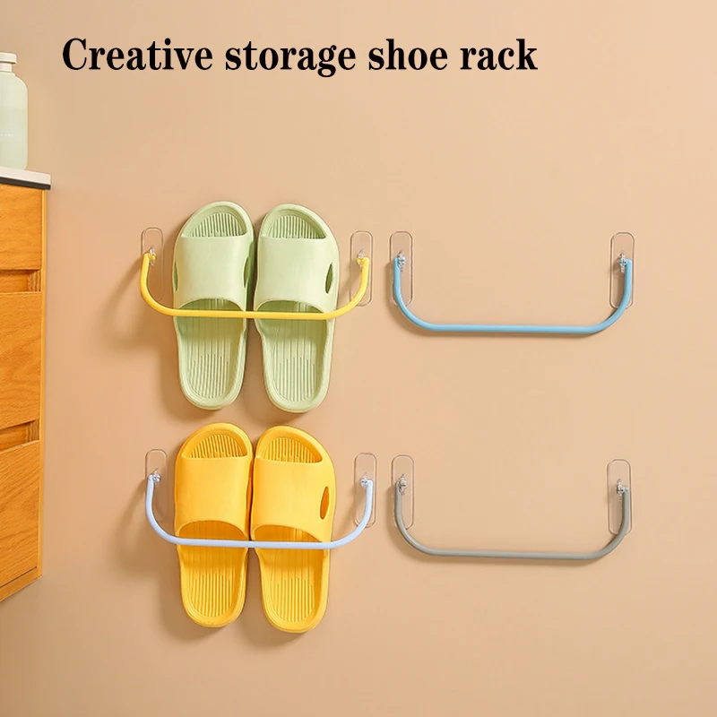 Porte- chaussures mural blanc 6 paires - Ameublement