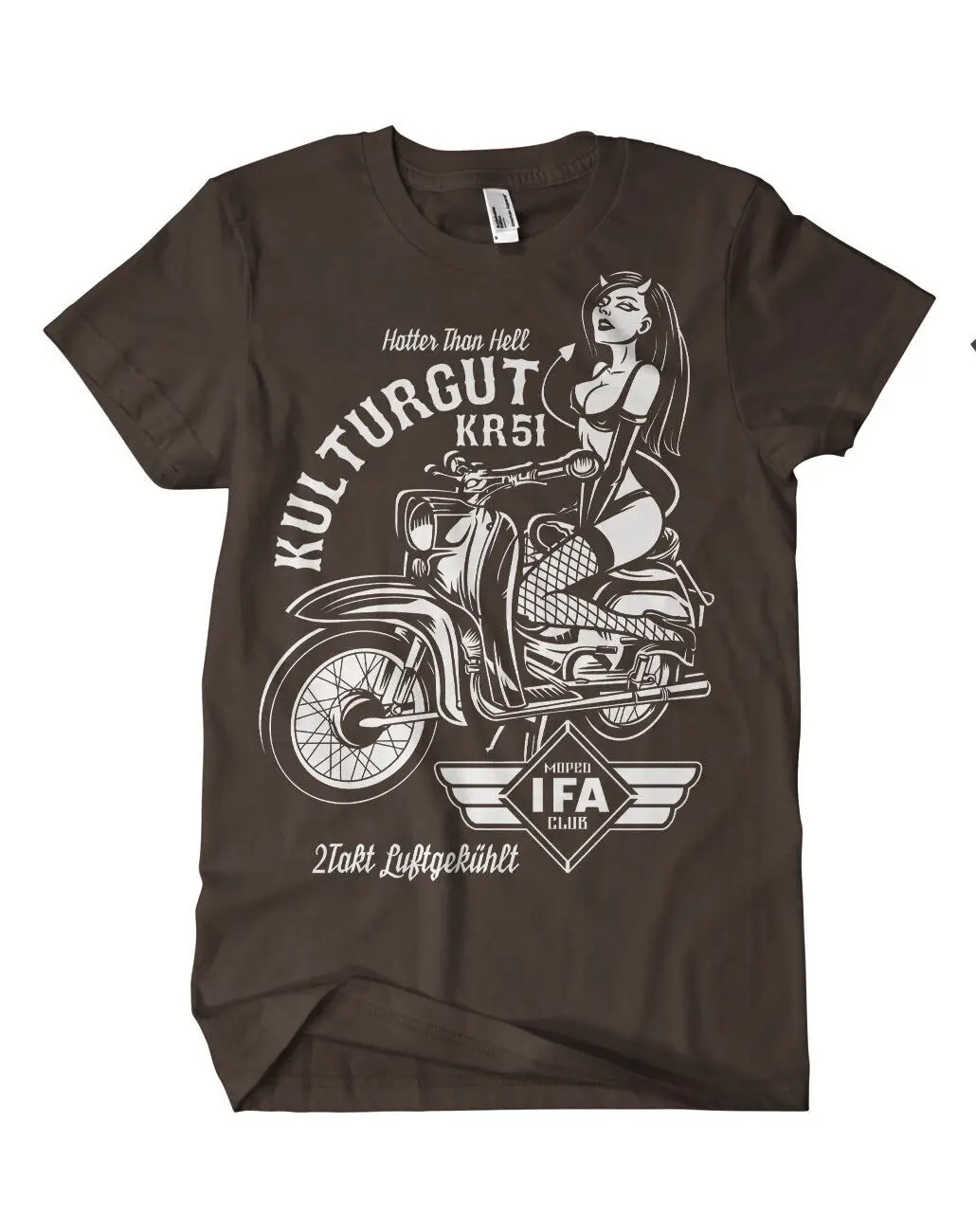 Футболка хит продаж S51 GDR Trabant IFA VEB Ossi, Культовая остальгия, 2 такта