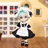Ob11 Doll Clothes Vintage Maid Outfit Dress Scarf Headwear Set for Obitsu11, GSC, Molly, YMY,1/12 Doll Clothes Doll Accessories 3