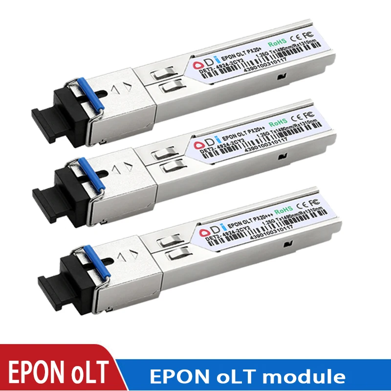 EPON OLT PX20+ SFP Modules Transceiver SC Connector Compatible With HW ZTE PX20