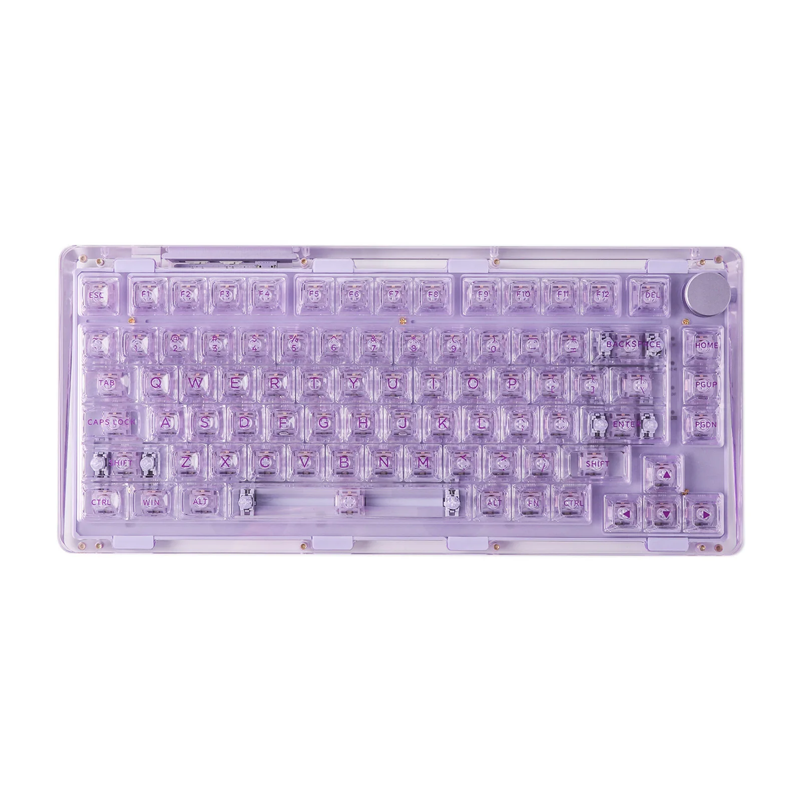 Kiiboom-keycaps pc Transparente Definido para Teclado Mecânico Gaming Espectro Luminoso Asa Perfil 146 Teclas - Imagem 6
