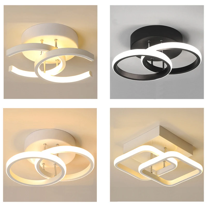 

Modern Aisle Ceiling Lights Nordic Home LED Lighting Surface Mounted for Bedroom Living Room Corridor Led Light Balcony Lights