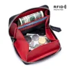 New Cowhide Women Wallets Female Genuine Leather Purses RFID Card Holders Small Portable Coin Purse Large Capacity Money Bag 1