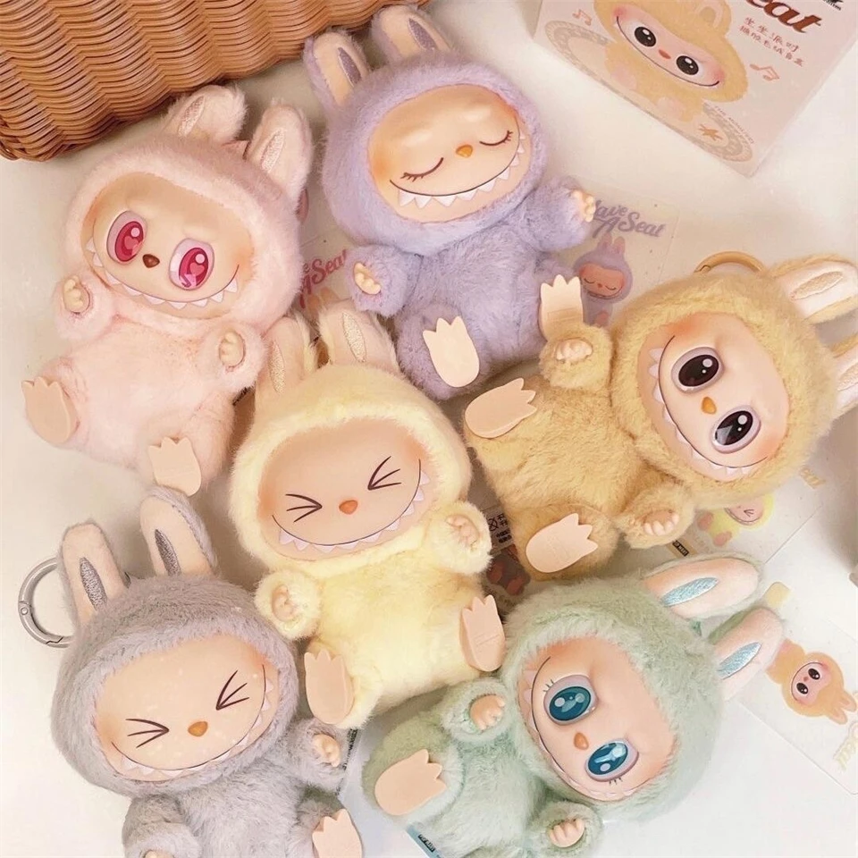 1:1High Quality Macaron 2nd The Monsters Labubu Sitting