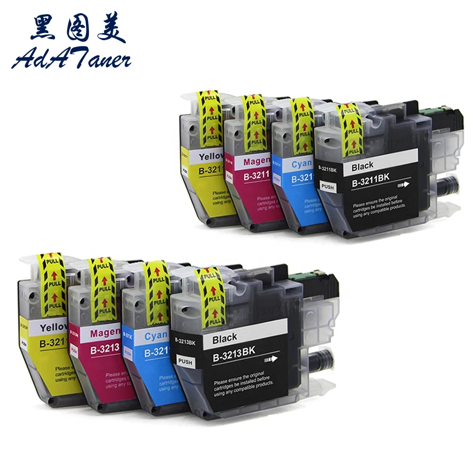 Cartuccia Ciano Compatibile LC-3211 / LC-3213 XL – 9 Ml – Per Brother DCP-J572, DCP-J772, MFC-J491, MFC-J890 E Serie