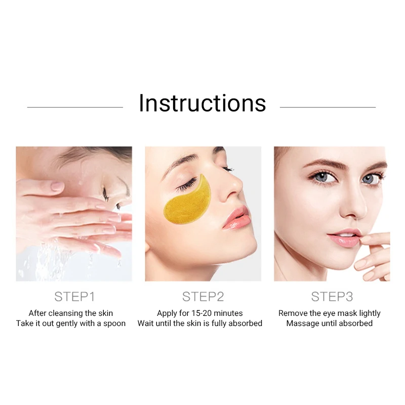 Collagen Eye Mask Eye Mask Patch 60Pcs