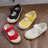 2024 New Spring Non-leather Casual Shoes for Girls Flat Heel Children Canvas Shoes Toddler Girl Sneaker School Footwear H02231 1