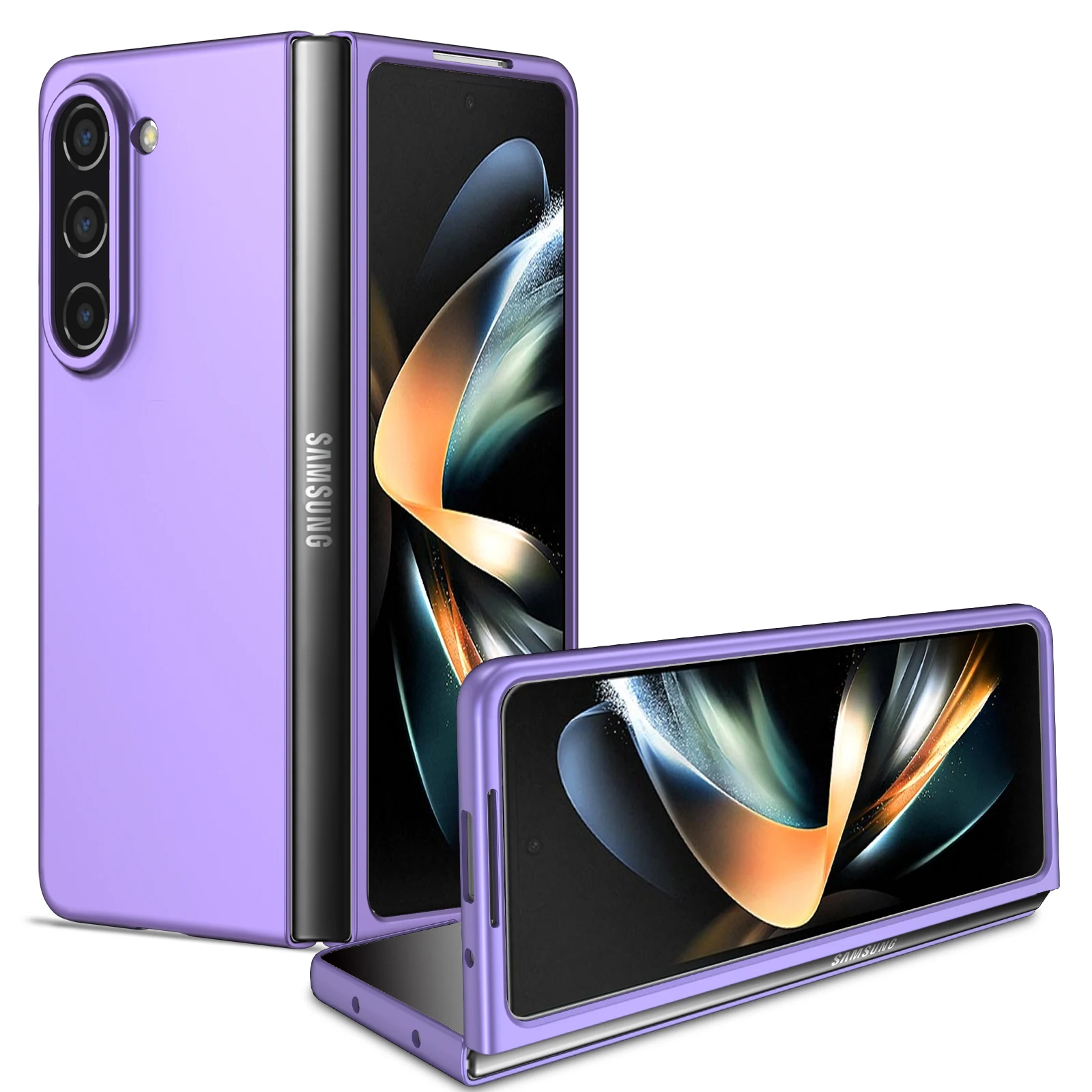 Custodia Rigida Pieghevole Alla Moda Funda Capa Per Samsung Galaxy Z Fold5 Fold5 Fold3 Fold4 Fold2 Fold2 Fol4 2 3 Zfold5 Cover Protettiva Sottile