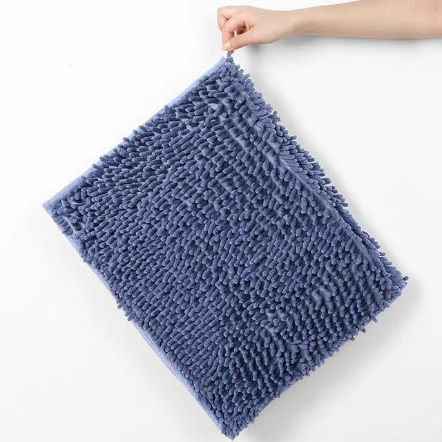 Winter  Solid  Chenille Plush Pet Mat,Cat and Dog Coop,Pet Sleep Mat,Animal Seat Cushion,Bathroom Soft Plush Absorbent Carpet 6
