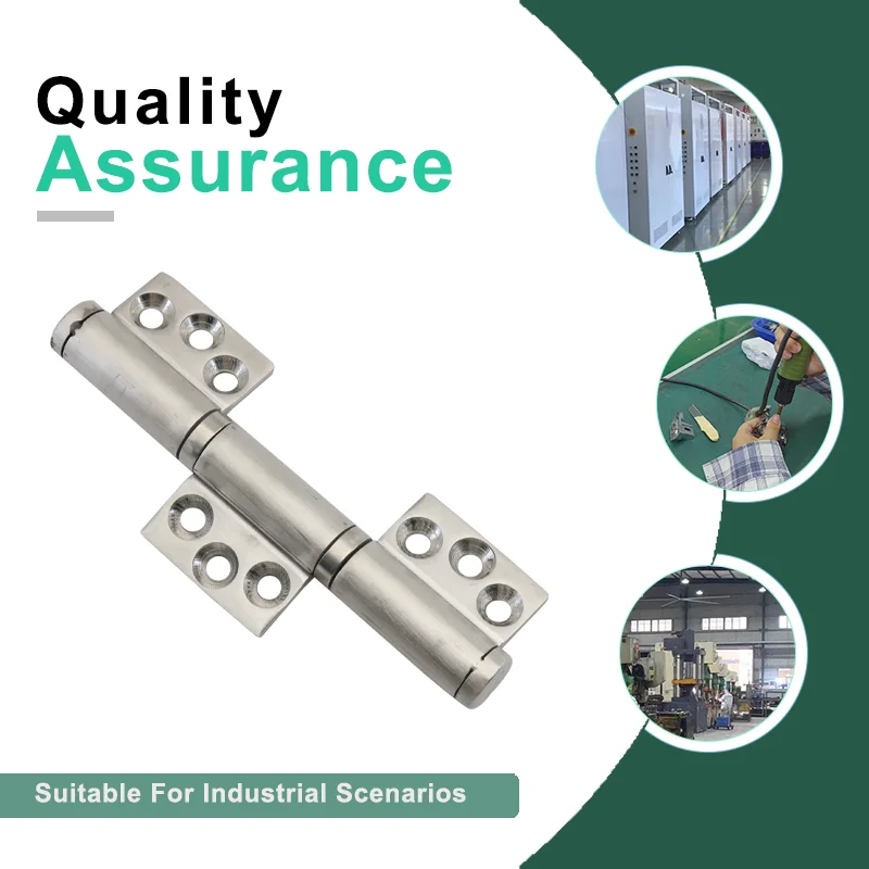 Mechanical Equipment Heavy-duty Door Made Of 304 Stainless Steel With Built-in 360 Degree Rotating Shaft Flag Hinge Triple Hinge
