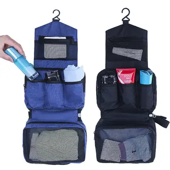 Borsa da toilette da viaggio custodia da collo cosmetica da uomo borsa da trucco impermeabile da donna borsa da lavaggio di bellezza borsa Organizer Neceser
