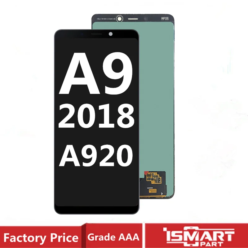 

AMOLED Display For Samsung A9 2018 A920 LCD Assembly Touch Screen Digitizer A9s A9 Star Pro SM-A920F/DS