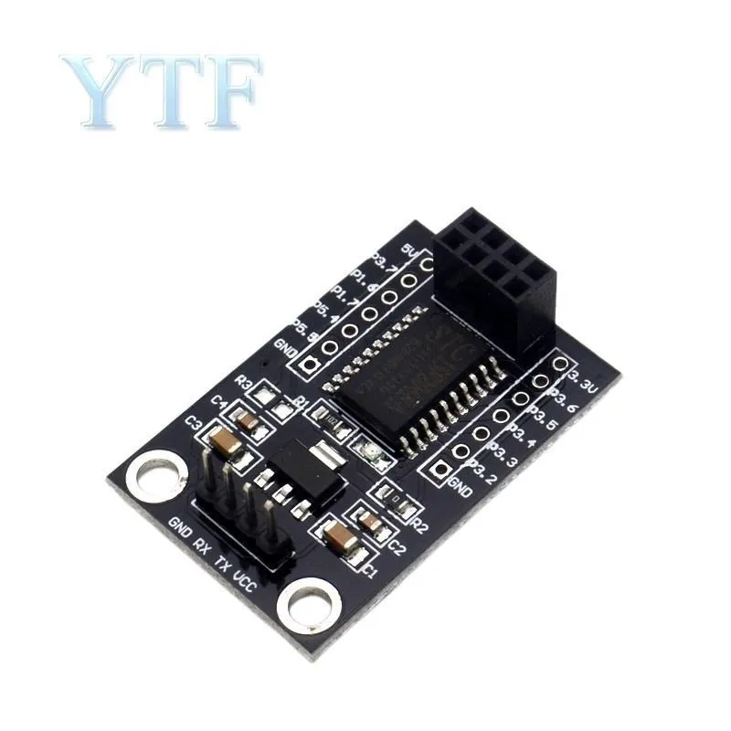 

STC15L204 + NRF24L01 Interface Wireless Driver Board Wireless Development Board
