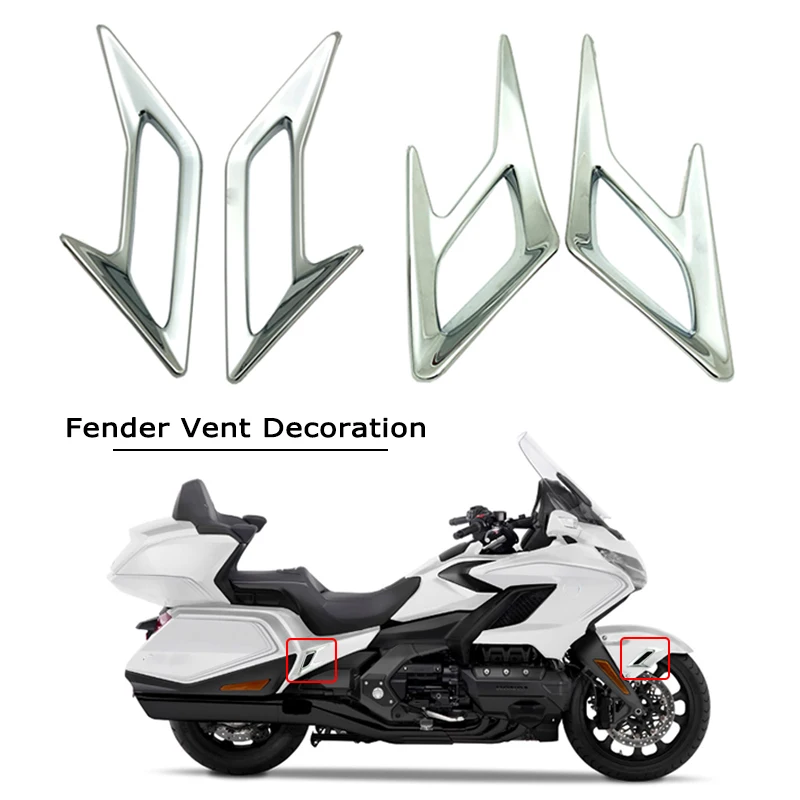 

Для Honda Goldwing GL1800 Goldwing 1800 GL 1800 2018-2021 2020, переднее и заднее крыло, декорирование вентиляционных отверстий, аксессуары для мотоциклов