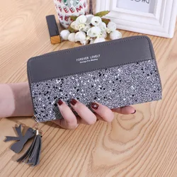 Chic Women's Large Capacity Multi - Card Coin Purse - Fresh Sweet Style Fashion Accessory (GRAY)