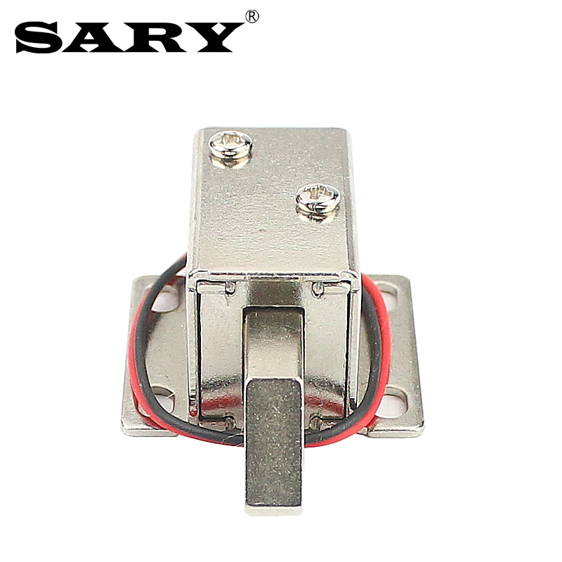 Mini DC 12V Bolt Lock Small Electronic Lock Access Control Electric Control Magnetic Door