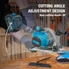Brushless Circular Saw 6inch Cordless Electric Saw Adjustable Wood Cuttiing Machine Handheld Woodworking Saw for Makita Battery 4