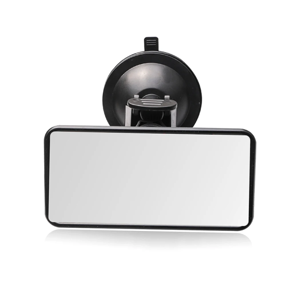 AcrylicPlasticSafeBabyCarMirrorRearViewMirrorWideViewSuction