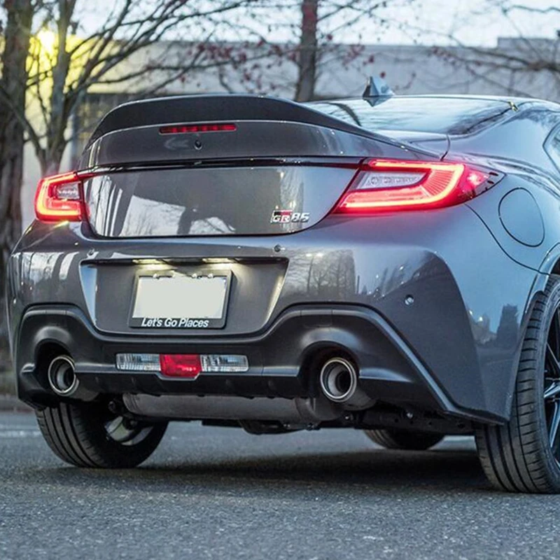 

Для нового TOYOTA GR86 Subaru BRZ TRD реальное углеродное волокно спойлер, аксессуары Автомобильный багажник ремонт заднего крыла комплект 2022 +