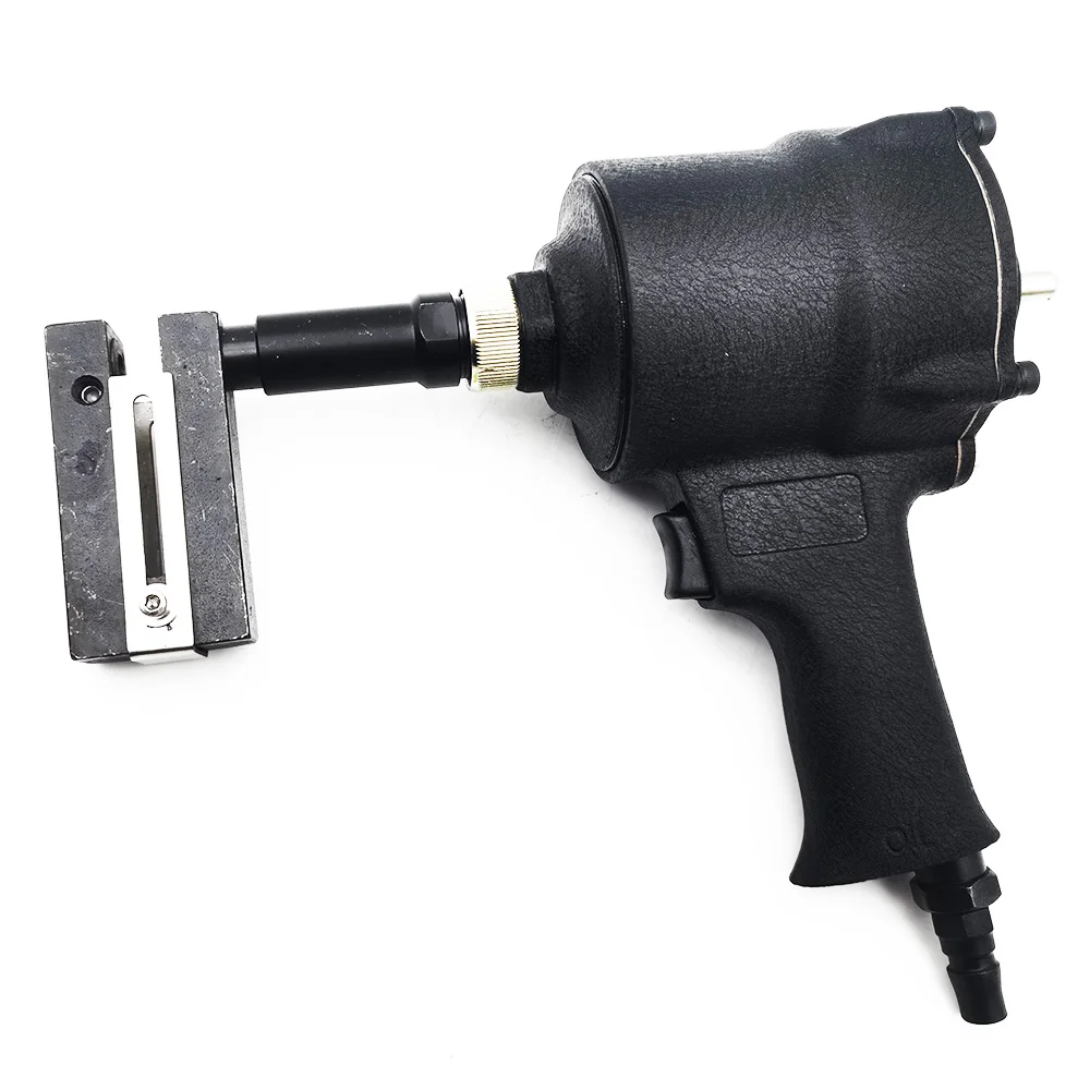 Industrial Pneumatic Punch Gun Metal Iron Plate Round Hole Punching machine Stainless Steel Advertising Word Air Puncher 3.2-8MM