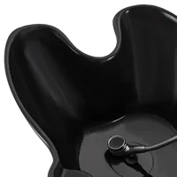 Bac à shampoing portable, avec 2 seaux à eau, lavabo de coiffure de 30 cm de profondeur, unité de lavage de cheveux mobile à hauteur et angle réglables 5