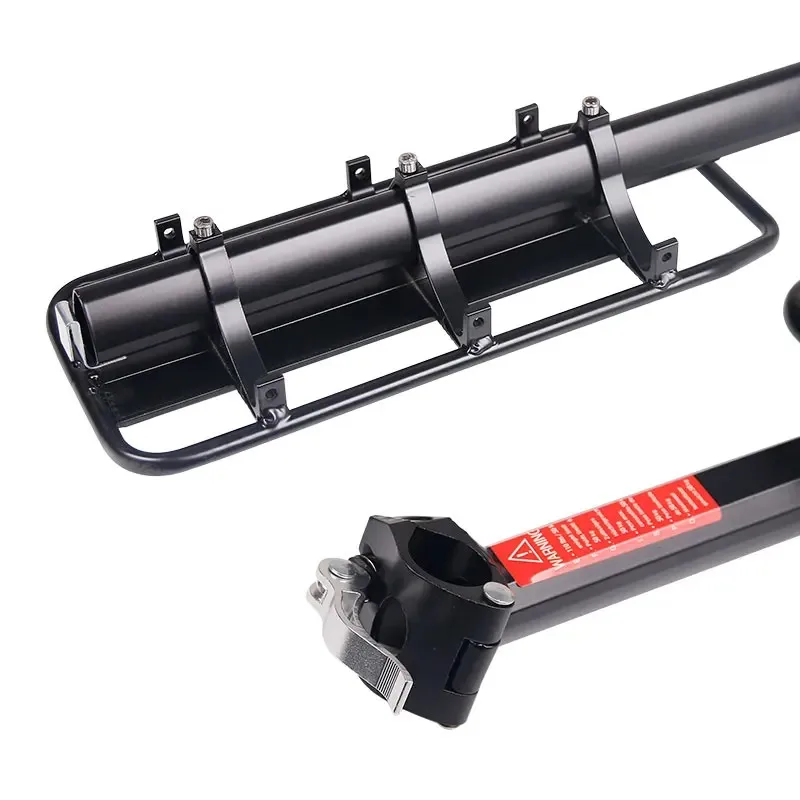 Deemount Bicycle Luggage Carrier Cargo Rear Rack Shelf Cycling Bag Stand Holder Trunk Fit 20-29'' Mtb &4.0'' Fat Bike bicycle luggage rack