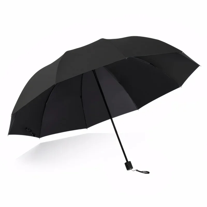 10 Bone oversized Folding Umbrella Windproof Waterproof Large Sun Rain Travel Family Use Umbrella Brand