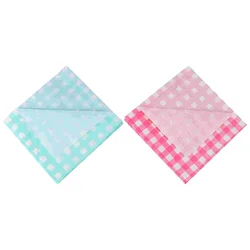New Years Napkin Set Grid Pattern Napkin Tissue Dinner Decorative Napkins Grid Pattern Picnic Supply