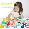 Dough Play Tool for Kids Cartoon Dinosaur Fruit Roller Cutter Scissor Playdough Accessories Plasticine Mould Early Education Toy 6